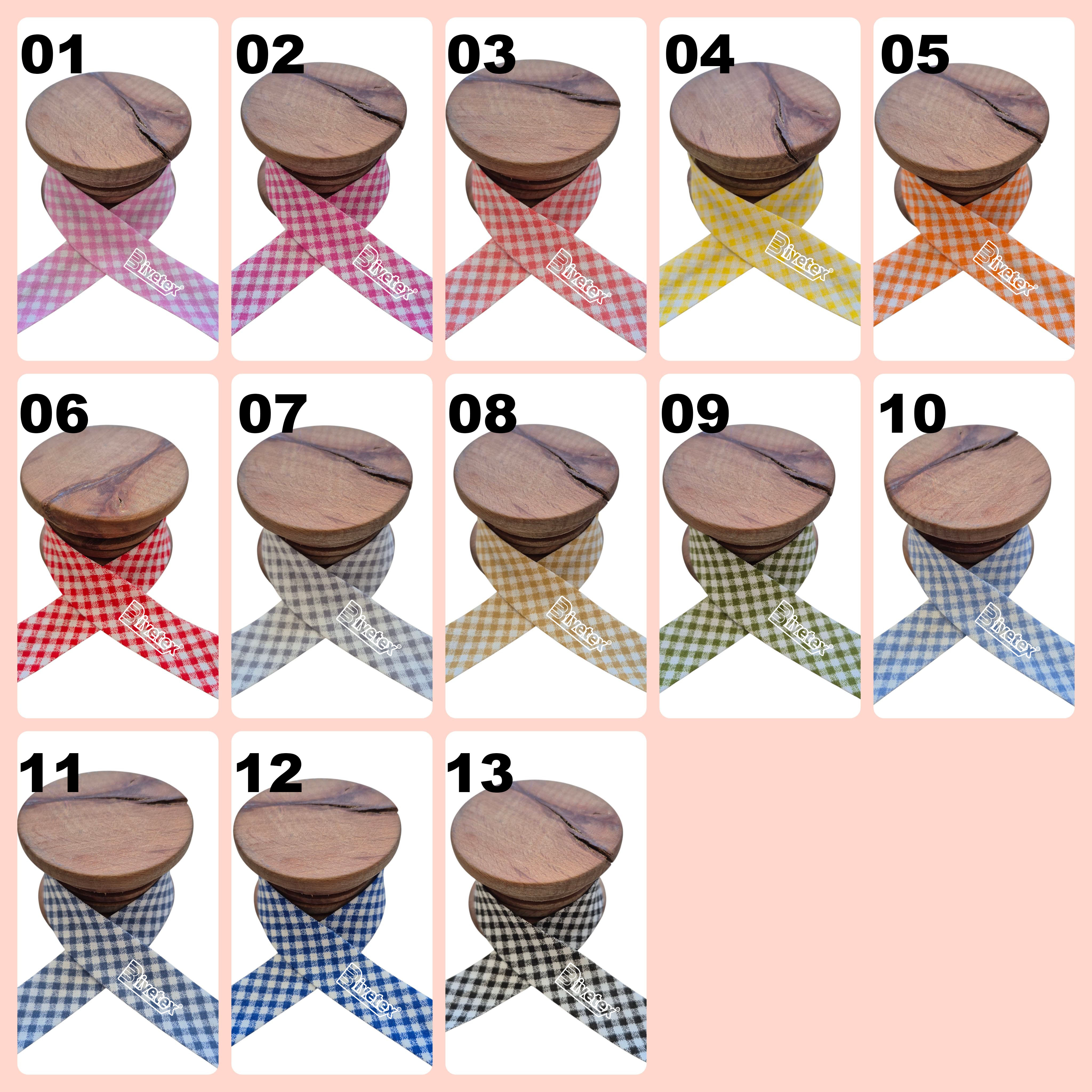 Tartan Bias Binding - 1