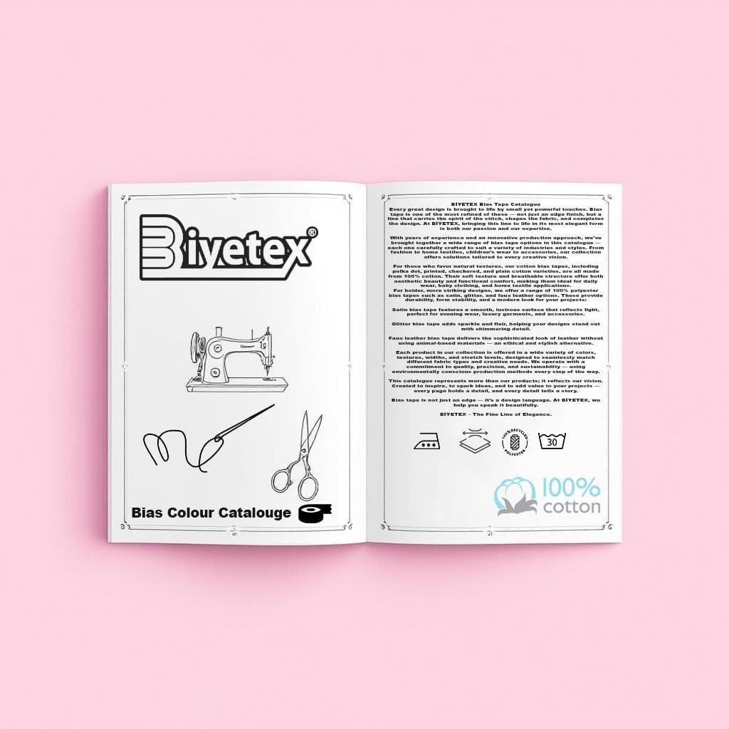 Catalogue cover image - Bias binding products