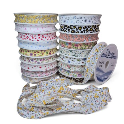 Patterned Bias Tape by Biyetex